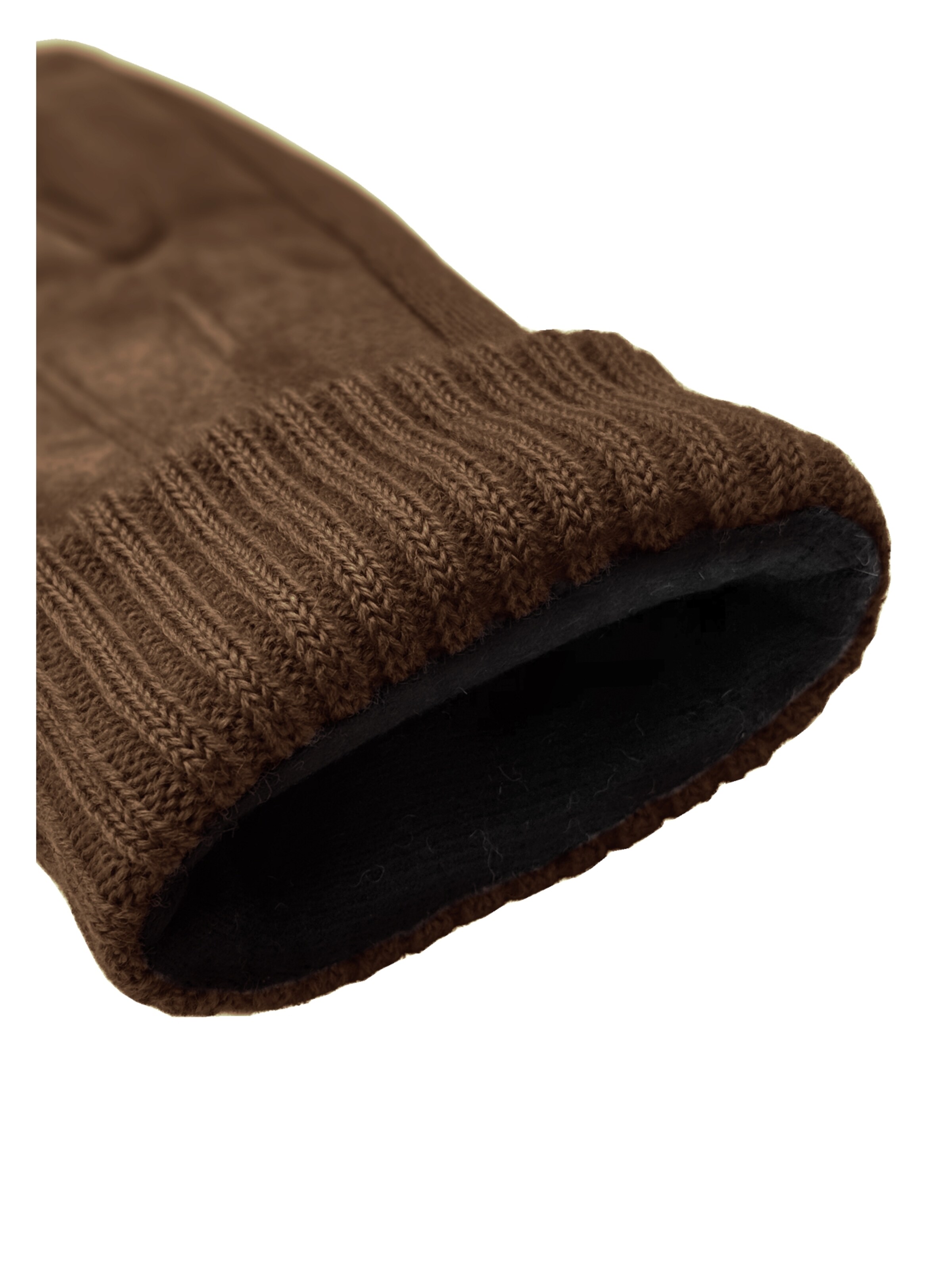 KESSLER Full Finger Gloves in Brown