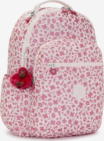 KIPLING Ryggsekk 'SEOUL' i rosa