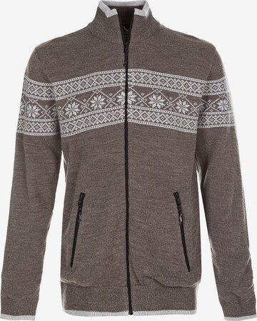 Whistler Athletic Cardigan 'Holden' in Grey: front