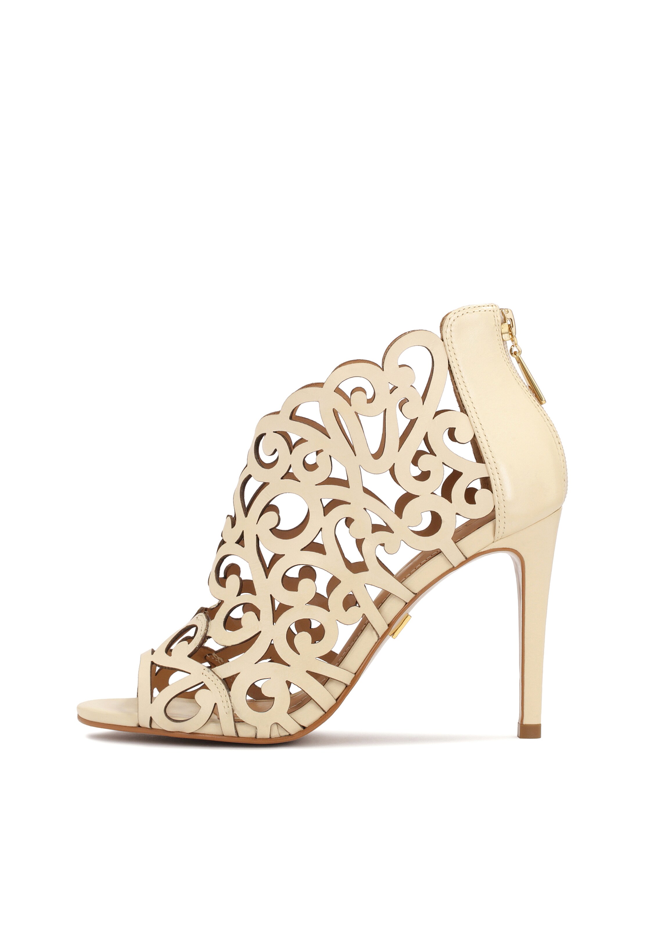 Sandales Kazar en beige : devant