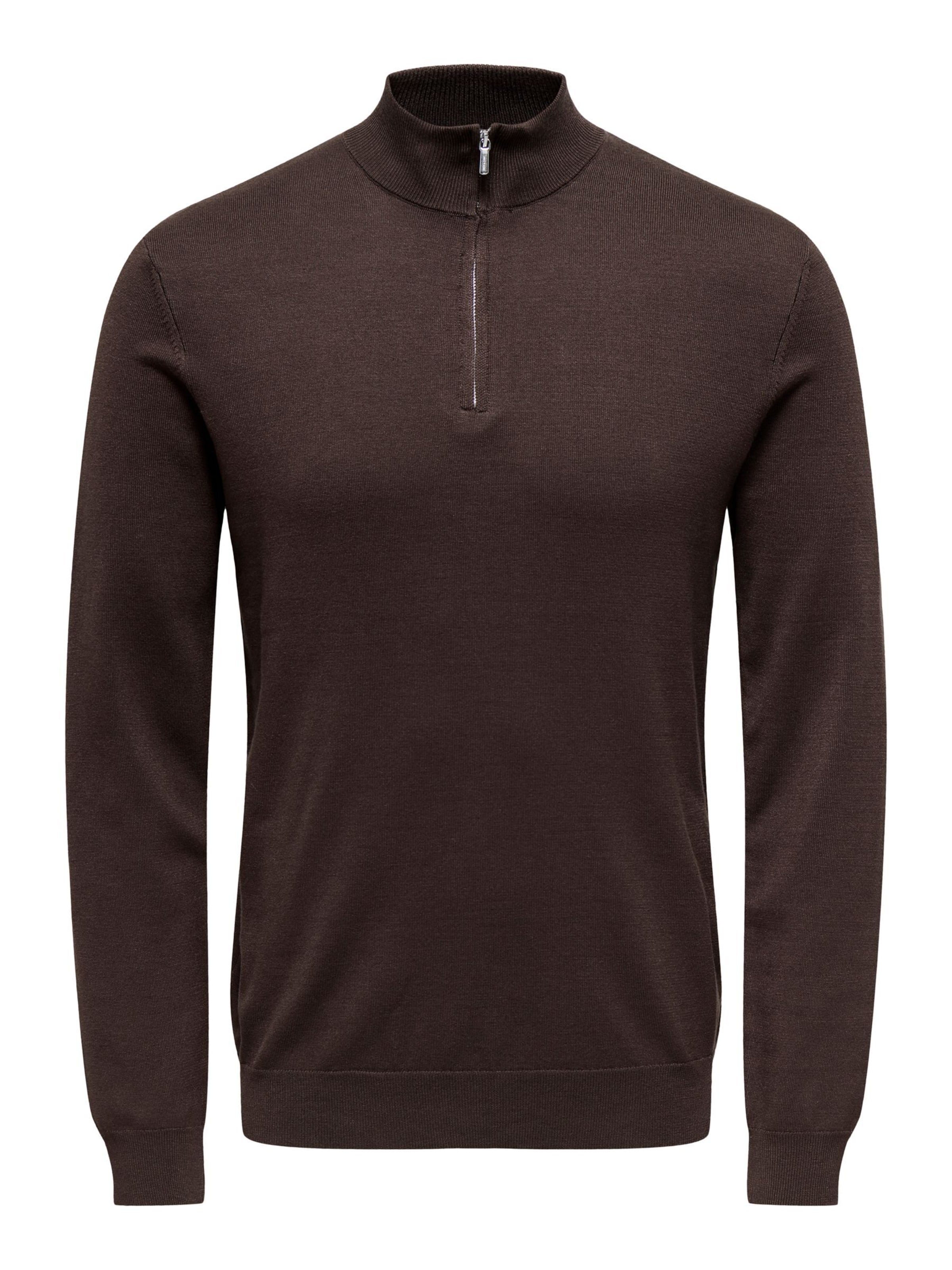 Pullover 'ONSWYLER' in L Only & Sons di colore marrone, Visualizzazione prodotti
