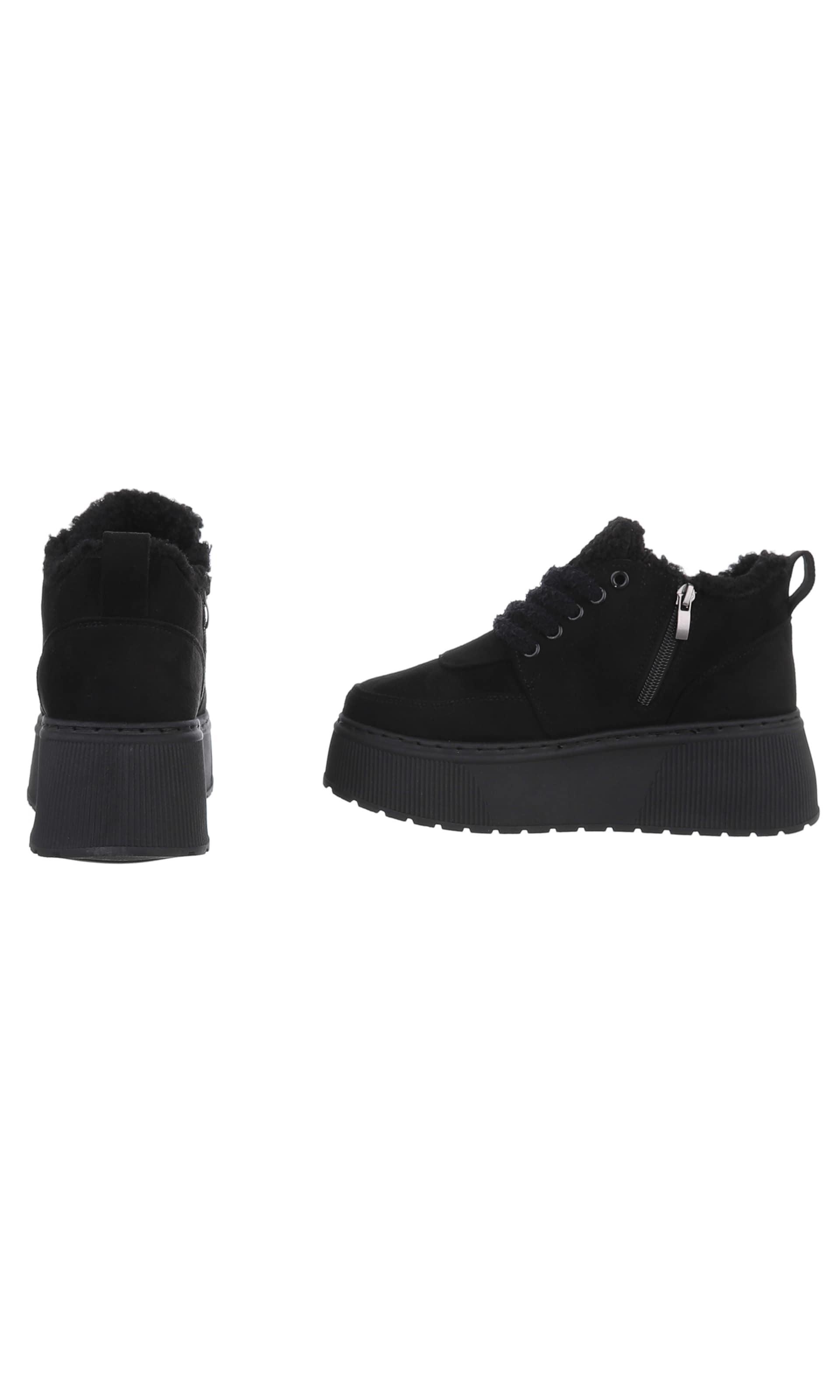 Ital-Design Ankle Boots in Black