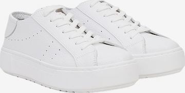 Desa Slipper 'Schnürschuhe' in Weiß: Vorderseite