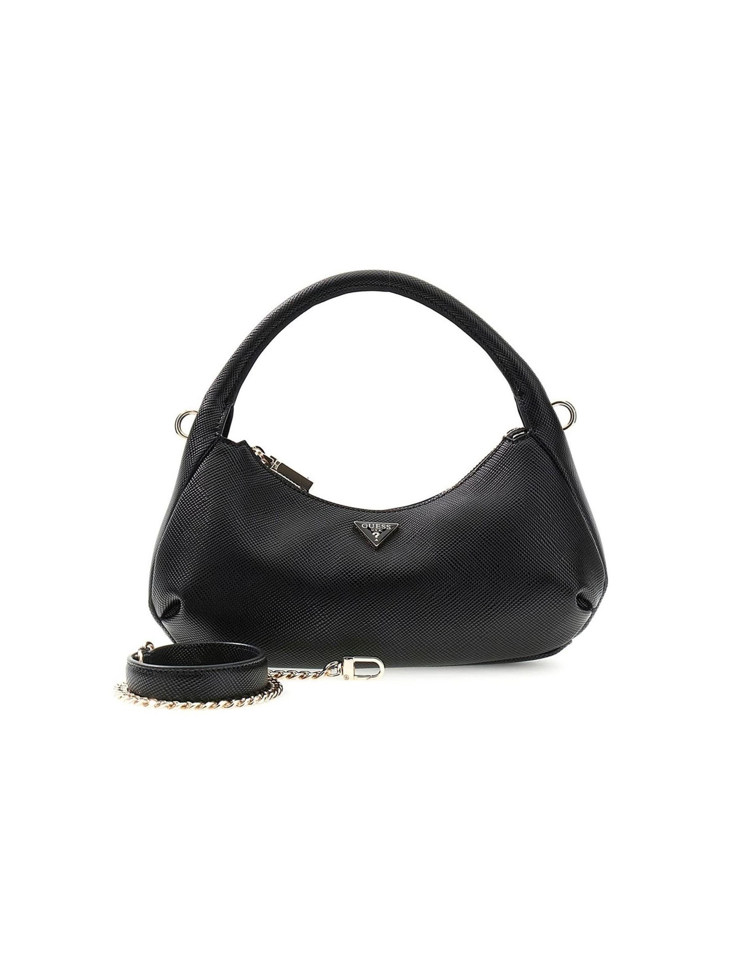 GUESS Handtasche 'Gilda Mini Hobo'‌‌‌‌‌‌‌‌‌‌ in Schwarz: Vorderseite