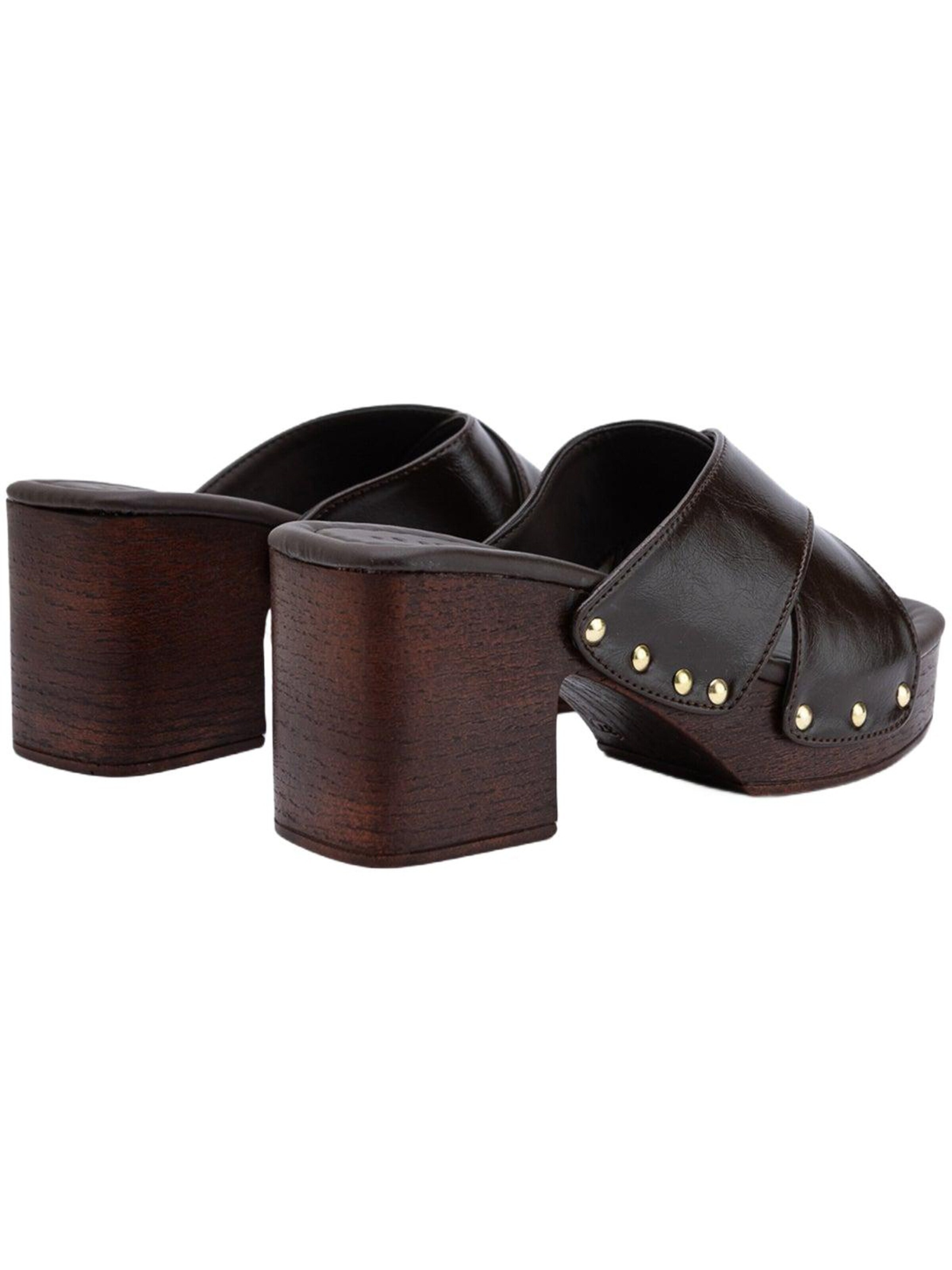Limoya Mules 'Jamela' in Brown