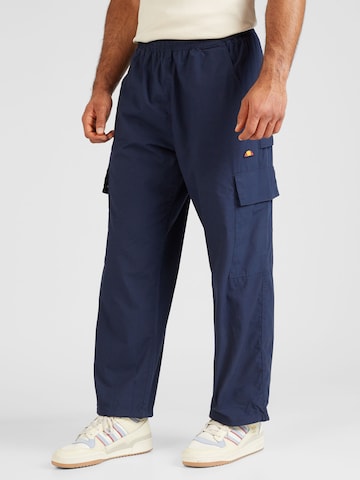 ELLESSE Regular Cargo Pants 'Drillar' in Blue: front