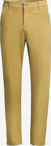 Regular Pantalon chino AÉROPOSTALE en jaune : devant