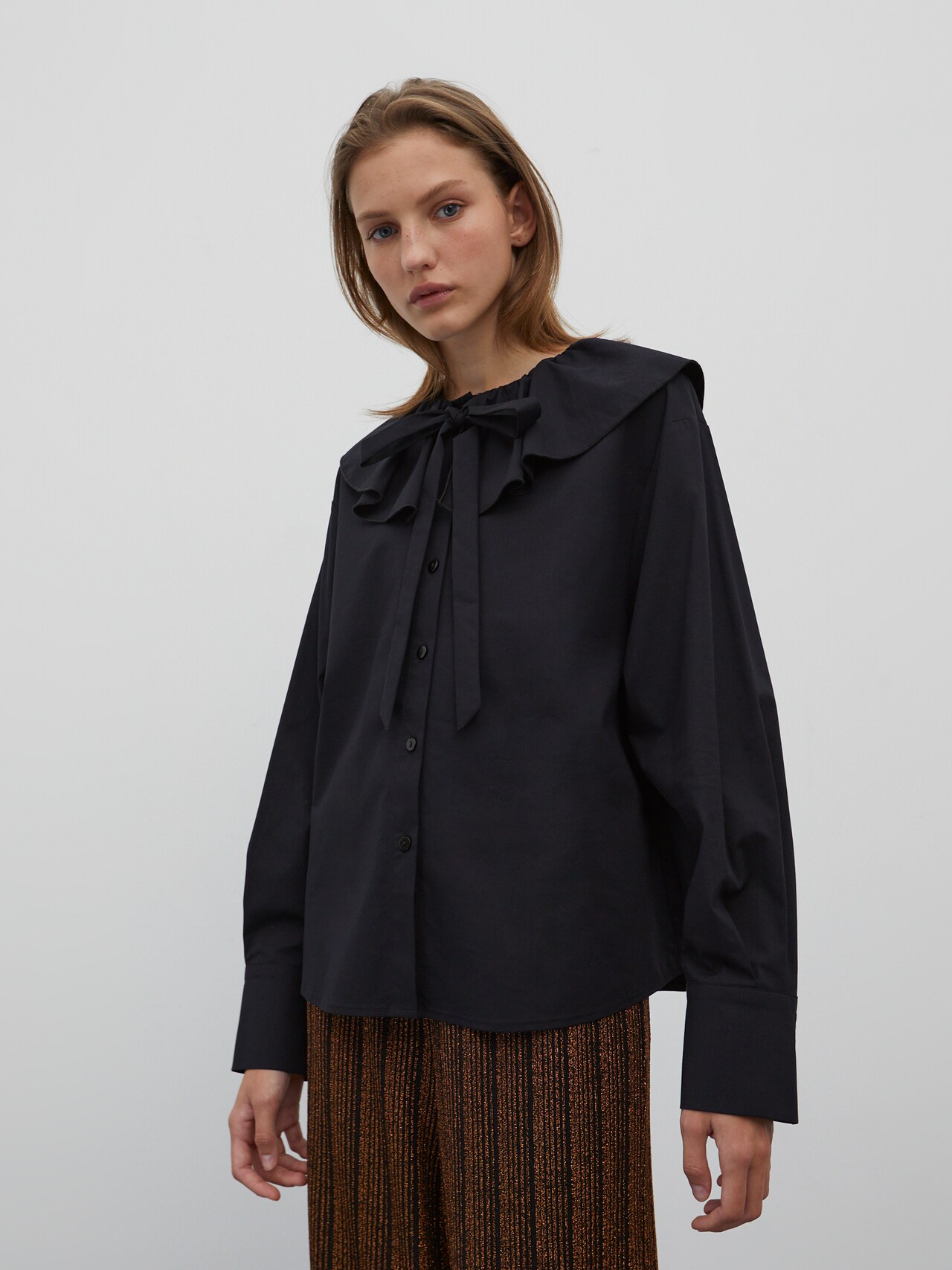 EDITED Produkte Bluse 'Angela' schwarz