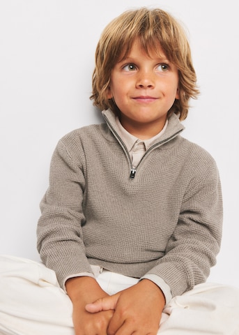 MANGO KIDS Pulover 'HARRYB' | rjava barva
