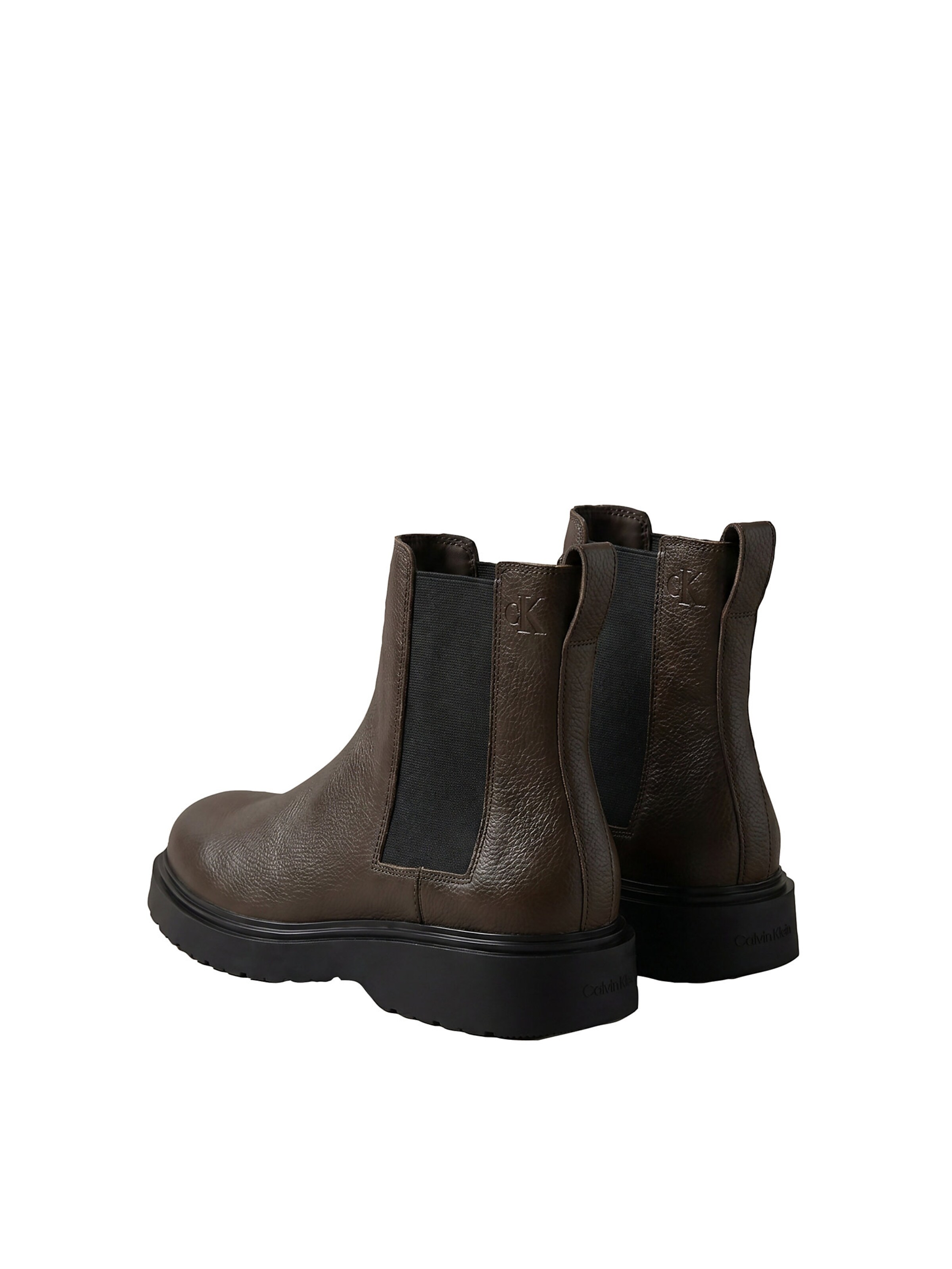Calvin Klein Jeans Chelsea boots in Brown