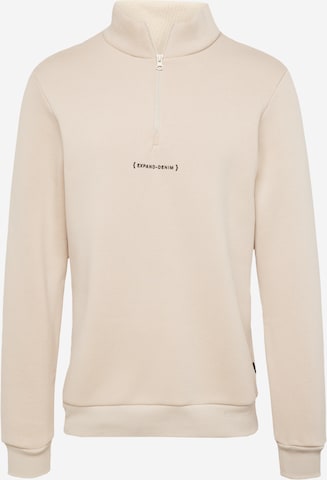 Cars Jeans Sweatshirt 'HURACK' in Beige: voorkant