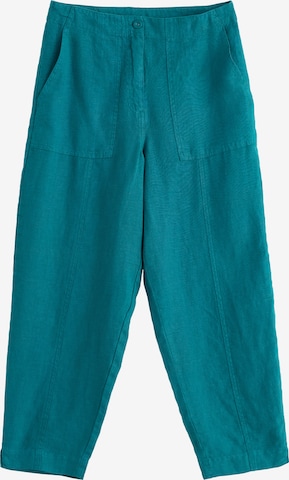 Seasalt Cornwall Regular Broek 'Saltings' in Groen: voorkant