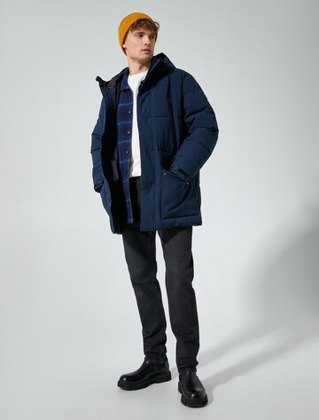 Koton Winter Coat in Blue