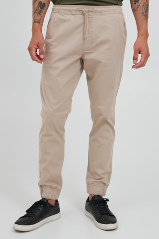 Effilé Pantalon !Solid en beige : devant