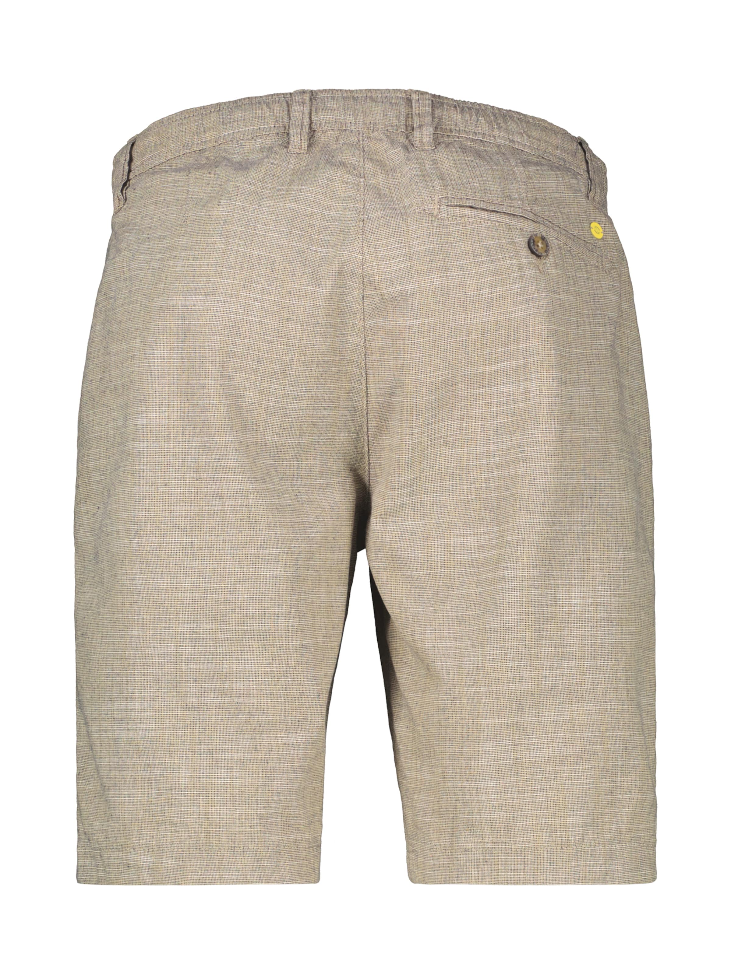 LERROS Regular Sommerliche Chino-Shorts aus reiner Baumwolle mit Tunnelzug in Beige