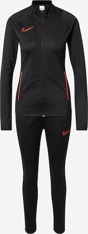 NIKE Trainingsanzug in Schwarz: predná strana