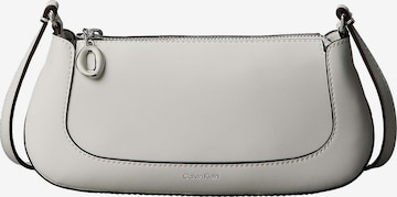 Sac bandoulière Calvin Klein en blanc : devant