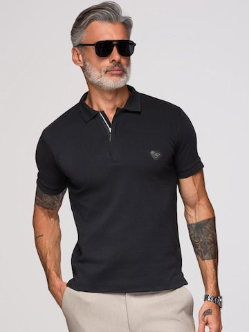 Ombre Shirt in Black