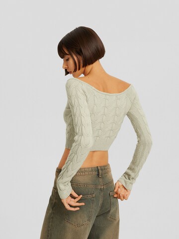 Bershka Pullover in Beige