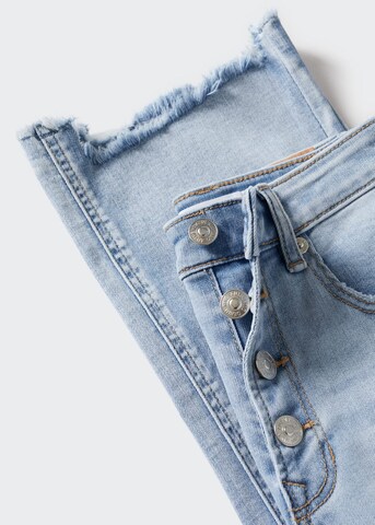 MANGO TEEN Flared Jeans 'Trumpet' in Blauw