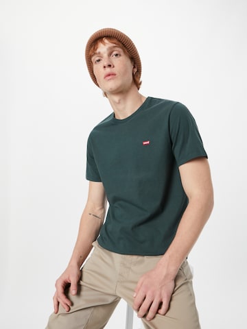 LEVI'S ® Shirt 'Original Housemark Tee' in Grün: predná strana