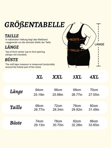 MEETWEE Shapingbody in Zwart