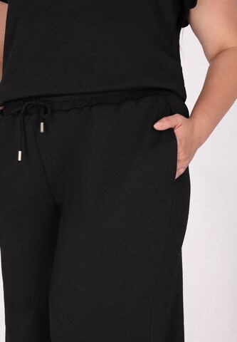 faina - Loosefit Pantalón en negro