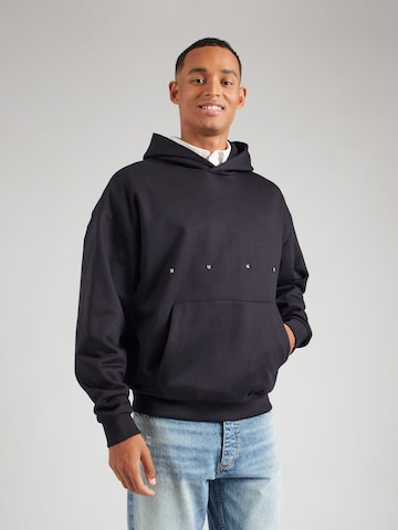 HUGOSweater majica 'Dabilano' - crna boja
