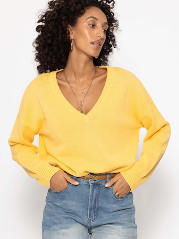 SASSYCLASSY Oversizepullover‌‌‌ in Gelb
