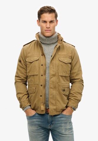 Superdry Tussenjas in Bruin