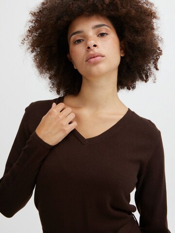 Robe 'Kava' ICHI en marron