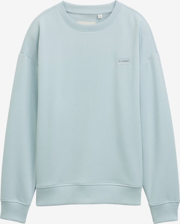 TOM TAILOR Sweatshirt in Blau: Vorderseite