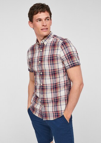 s.Oliver Slim fit Overhemd in Gemengde kleuren: voorkant
