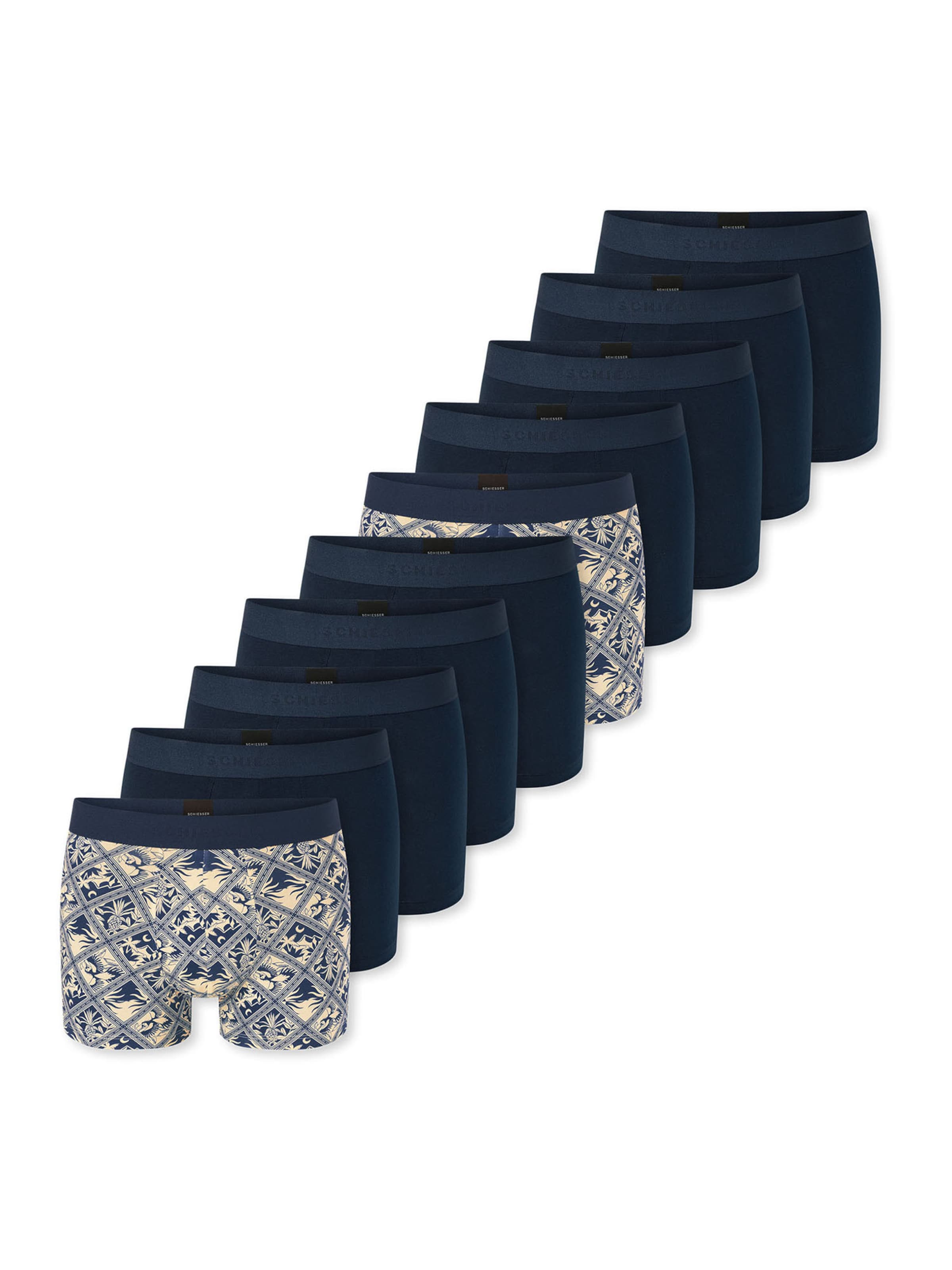 Boxers ' 95/5 ' SCHIESSER en beige : devant