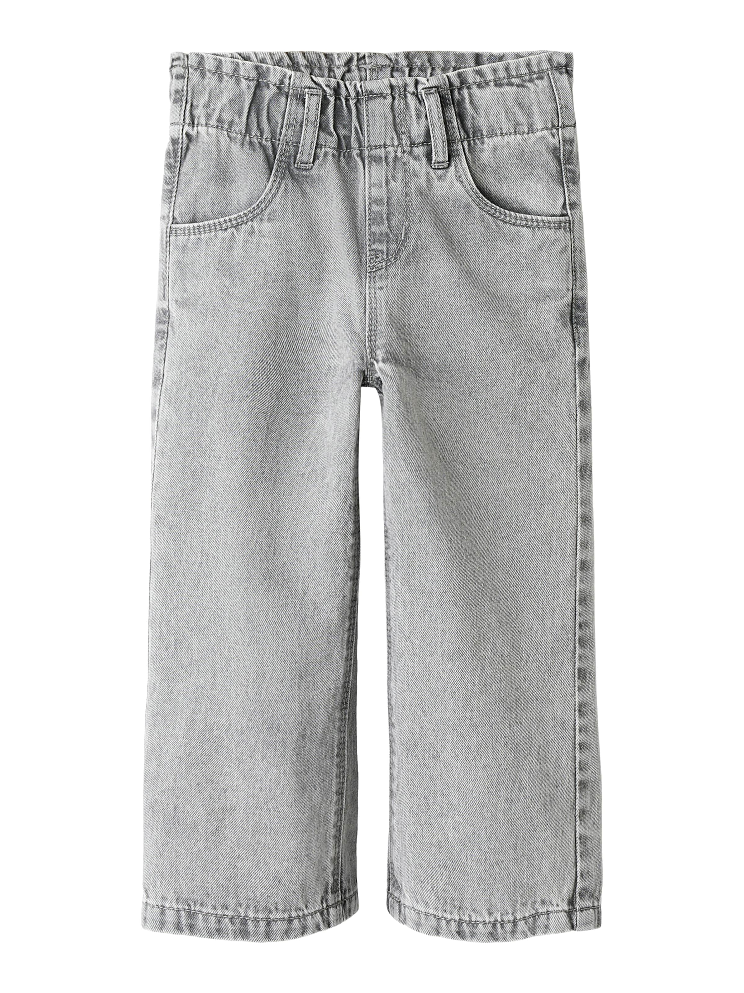 NAME IT Laiad sääred Teksapüksid 'NMFROSE', värv hall: eest vaates