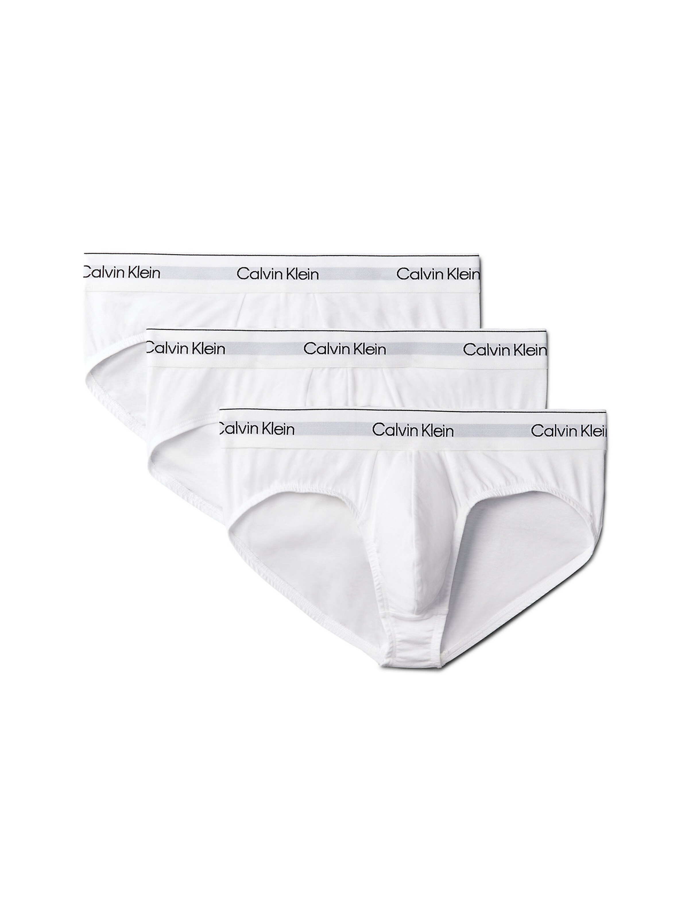 Calvin Klein Underwear Slip in Wit: voorkant