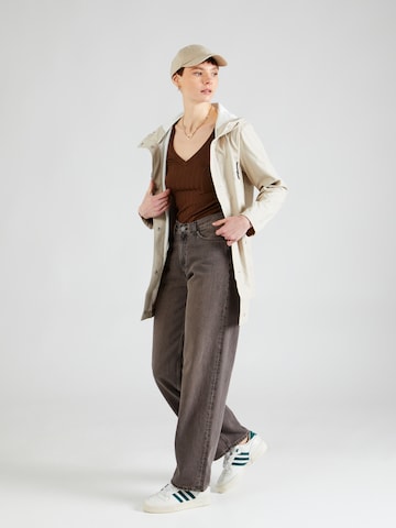 Manteau mi-saison 'ELISA' ONLY en gris