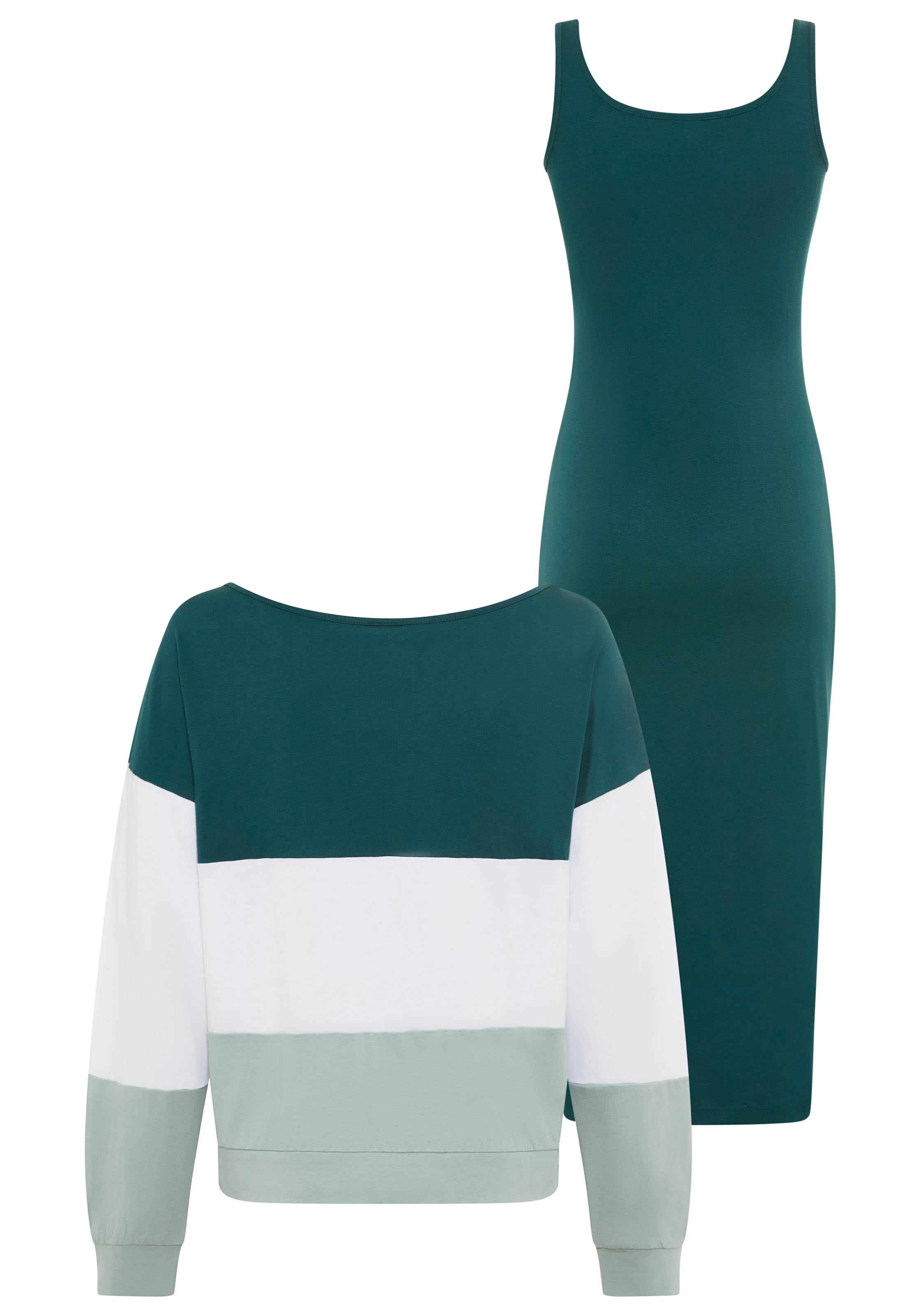 KangaROOS Dress in Green: front