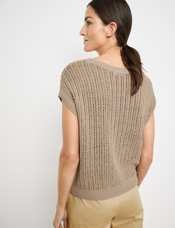 GERRY WEBER Sweter w kolorze beżowy