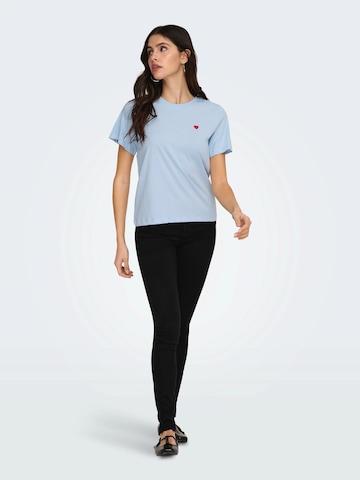 mėlyna JDY Marškinėliai 'JDYPISA'