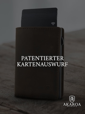 Akaroa Wallet 'Slim Wallet Pelle II' in Brown