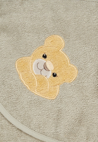 STERNTALER Shower Towel 'Löwe Leo' in Grey