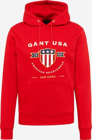 GANT Sweatshirt in Rood: voorkant