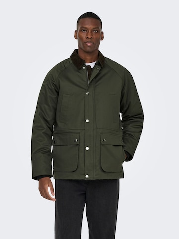 Only & Sons - Parca de invierno '22034876' en verde