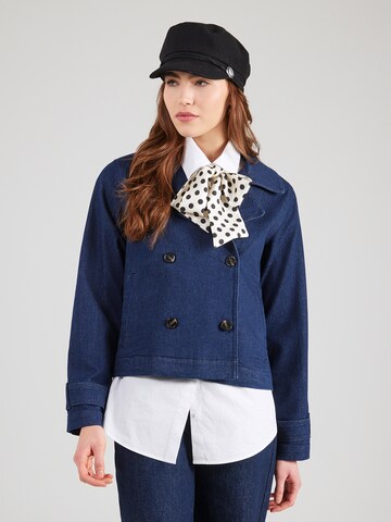 MORE & MORE Tussenmantel in Blauw: voorkant