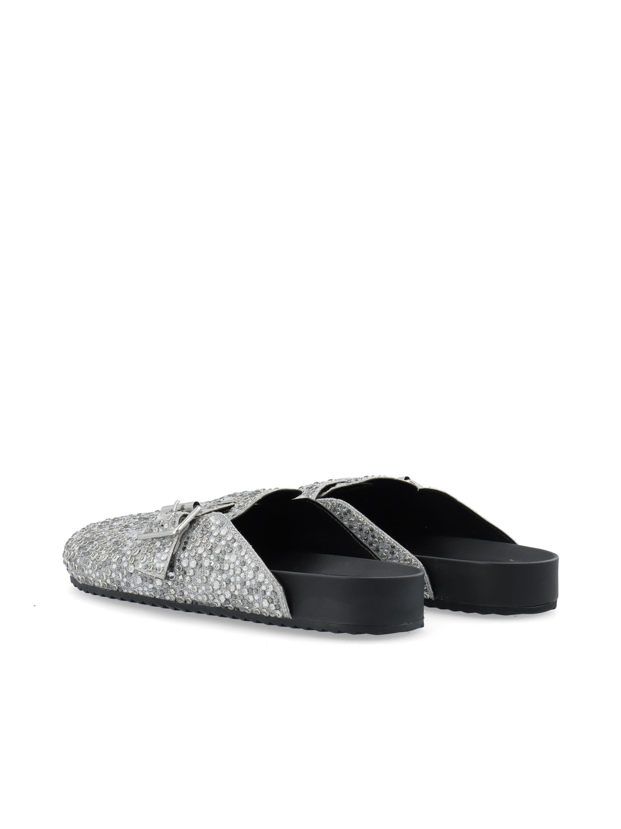 Bianco Pantolette 'FALL' in Silber
