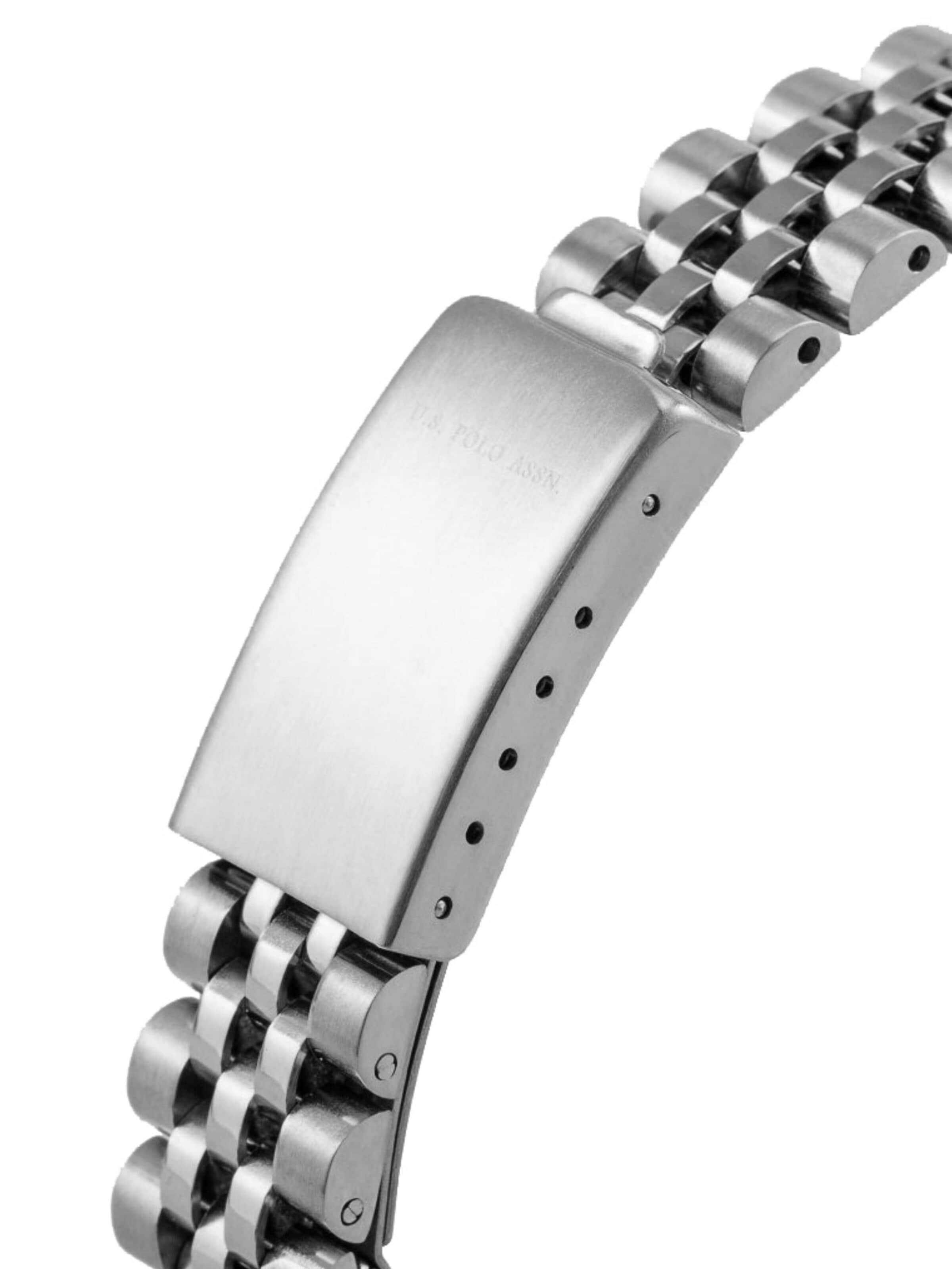 U.S. POLO ASSN. - Reloj analógico 'Celine' en plata
