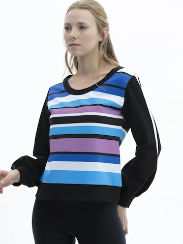 SCR. Sporttrui 'Rama' in Blauw: voorkant