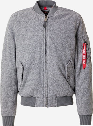 ALPHA INDUSTRIES Välikausitakki 'MA-1' värissä harmaa, Tuotenäkymä