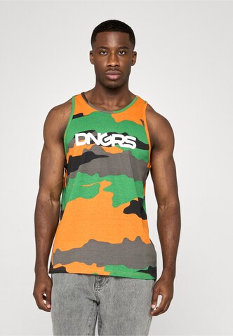 Dangerous DNGRS - Camiseta en verde: frente